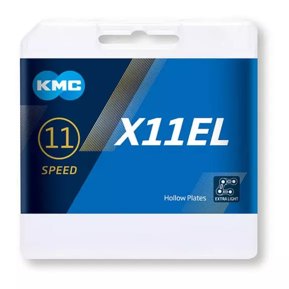 Catena KMC X-11 EL 118 Maglie Rinforzate 11 Velocità Argento 1 Catena KMC X-11 EL 118 Maglie Rinforzate 11 Velocità Argento