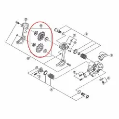 Set Di Rotelle Shimano XTR M970/960/950