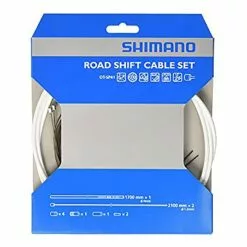 Kit Di Cavi E Custodie Del Cambio Shimano Optislick Bianco