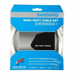 Kit Di Cavi E Custodie Del Cambio Shimano Dura-Ace Polimero Bianco