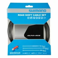 Kit Di Cavi E Custodie Del Cambio Shimano Dura-Ace Polimero Grigio
