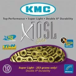 Catena KMC X10SL Gold 114 Maglie 10 Velocità