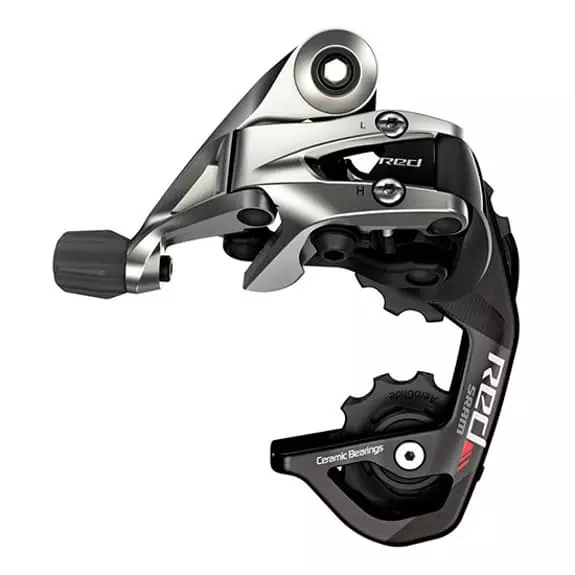 Cambio SRAM Red 22 11 V Gabbia Corta Nero Grigio 1 Cambio SRAM Red 22 11 V Gabbia Corta Nero Grigio