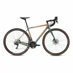 BH Bikes Bicicletta Gravel BH X Evo 3.5 Shimano GRX 815 Verde Arancio
