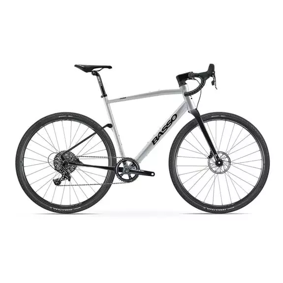 Bicicletta Gravel Basso Tera SRAM APEX 1x11V Argento 1 Bicicletta Gravel Basso Tera SRAM APEX 1x11V Argento