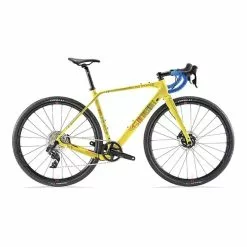 Bicicletta Gravel Cinelli Zydecoking SRAM Rival Giallo Intenso