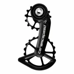 Ricambio Gabbia Cambio E Pulegge OSPW CeramicSpeed SRAM Rosso E SRAM AXS Road Nero