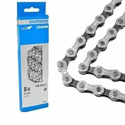Catena Shimano CN-HG71 6-7-8V 116 Maglie Grigio