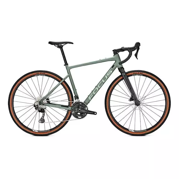 Bicicletta Gravel Focus Atlas 6.8 Verde 1 Bicicletta Gravel Focus Atlas 6.8 Verde