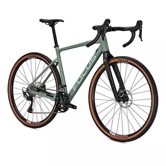 Bicicletta Gravel Focus Atlas 6.8 Verde 2 Bicicletta Gravel Focus Atlas 6.8 Verde - immagine 2