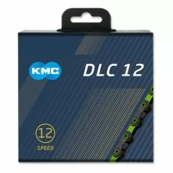 Catena KMC DLC12 12V 126 Maglie Nero Verde