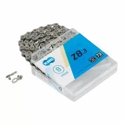 Catena KMC Z 51 114 Maglie MissingLink 6,7,8 Velocità Argento Marrone