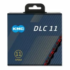 Catena KMC X11SL DLC 116 Maglie 11 Velocità Nero Rosso