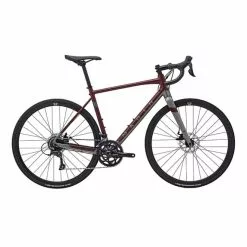 Bicicletta Gravel Marin Bikes Gestalt 1 700C Rosso Scuro Grigio