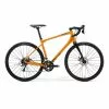 Bicicletta Gravel Merida Silex 200 Aranciato Nero