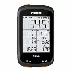 Ciclocomputer GPS Magene C406 Nero