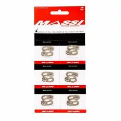 Gancio Catena Massi 10V (6 Unità) Argento