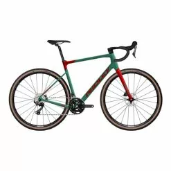 Bicicletta Gravel Ridley Kanzo AllRoad GRX800 Verde Rosso