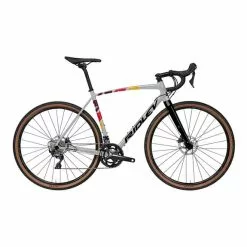 Bicicletta Gravel Ridley Kanzo A Shimano GRX 400-600 2022 Grigio Argento