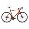 Bicicletta Gravel Ridley Kanzo Speed Shimano GRX 800 2022 Rosso Arancione