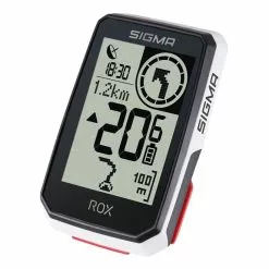 Ciclocomputer Sigma ROX 2.0 + Supporto Bianco -Vendite Biciclette Gravel sg 1051 100 1