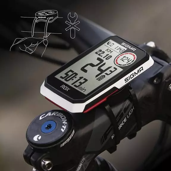 Ciclocomputer Sigma ROX 4.0 Bianco 3 Ciclocomputer Sigma ROX 4.0 Bianco - immagine 3