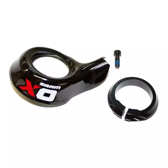 Ricambio SRAM Coperchio Morsetto Destro GripShift X0 Rosso 1 Ricambio SRAM Coperchio Morsetto Destro GripShift X0 Rosso