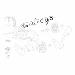 Cassa Interna SRAM XX1 Eagle AXS.