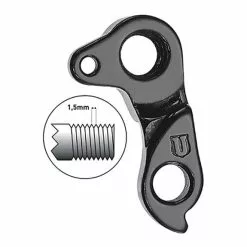 Punta Cambio UNION GH-252 Compatibile Con Bulls Con Perno Passante Per Montaggio Diretto 142x12 Con Filettatura 1,5mm