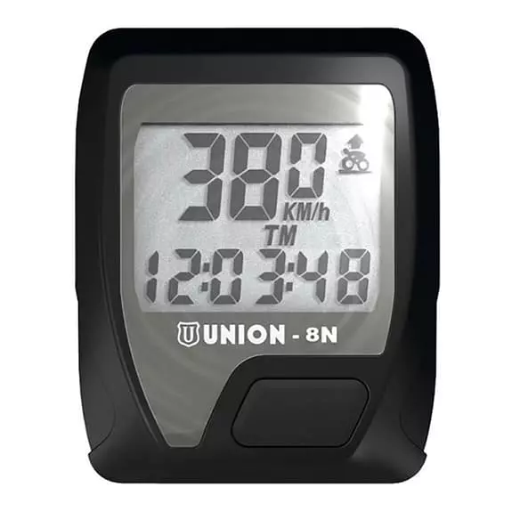 Contachilometri Union 8N Funzioni Nero 1 Contachilometri Union 8N Funzioni Nero