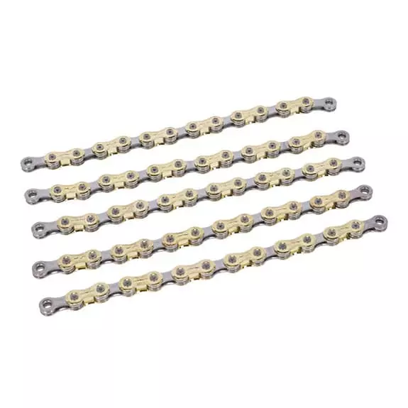 Catena XLC 10V 114 Maglie Oro Argento 1 Catena XLC 10V 114 Maglie Oro Argento