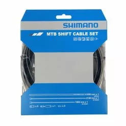 Kit Cavi Cambio Polimero Shimano MTB Nero